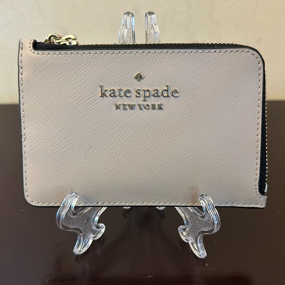 Kate spade nude keychain card holder NWTGS! - Picture 2 of 2